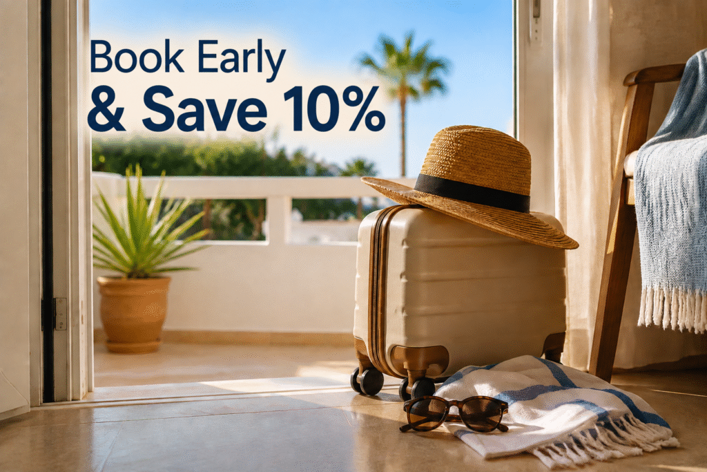Early Booking 2027 offer at La Casa Di Napa Apartments – book early and save 10%